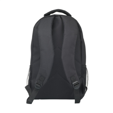 Logo trade promotional giveaways image of: Flashline GRS RPET Laptop Backpack